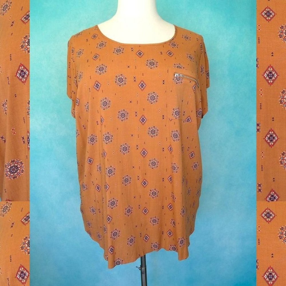 NWT Prescott New York Blouse 3X